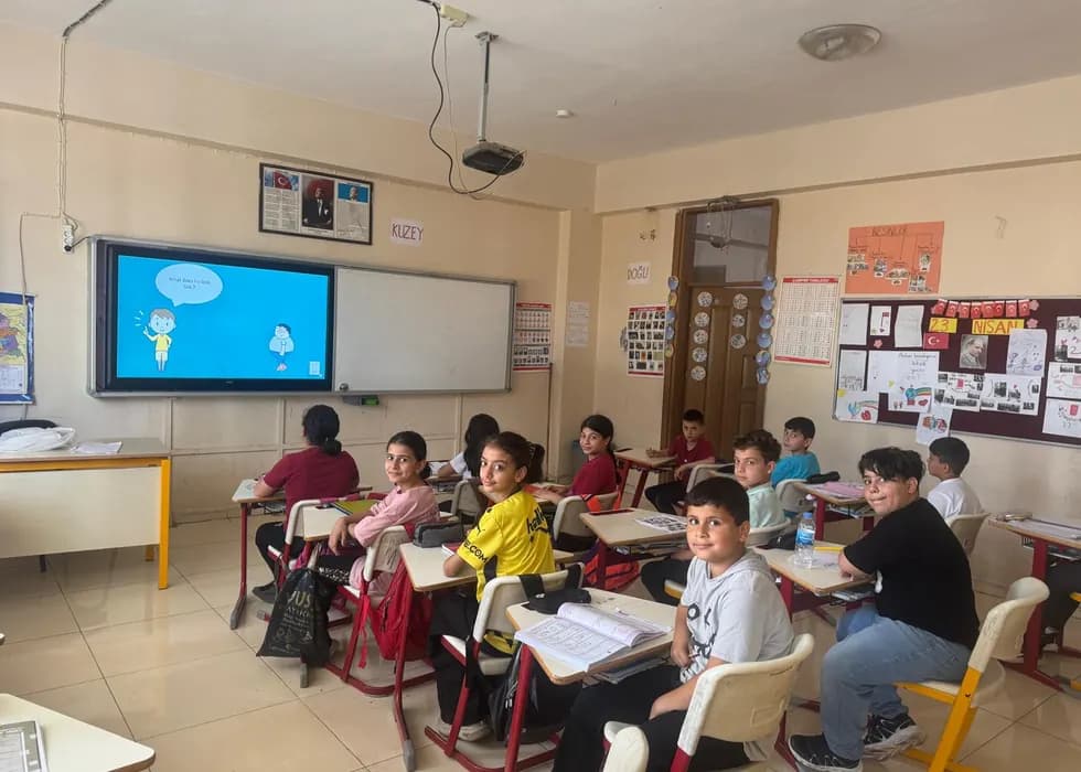 Fırat Eğitim Kurumları sınıf ortamı